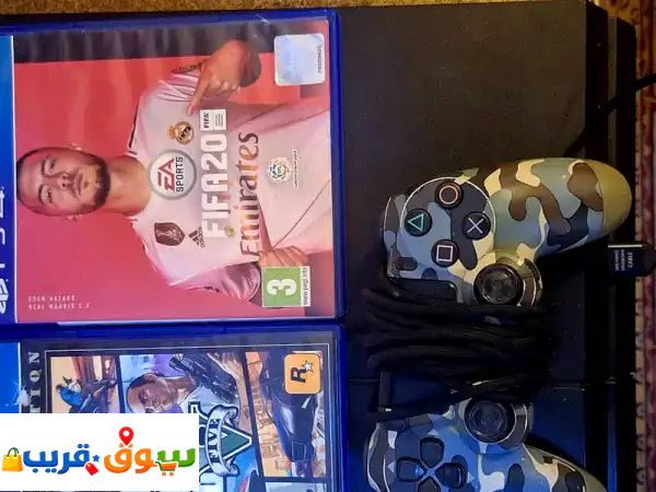 فرصة لا تُعوّض! 💎 بلايستيشن 4 (PS4) مستعمل 500GB | باقة...