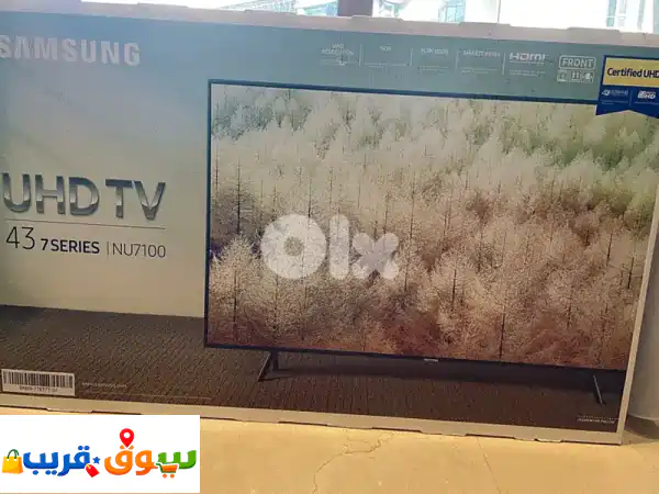 عرض استثنائي: تلفزيون سامسونج UHD 4K Smart TV (NU7100 - 437...