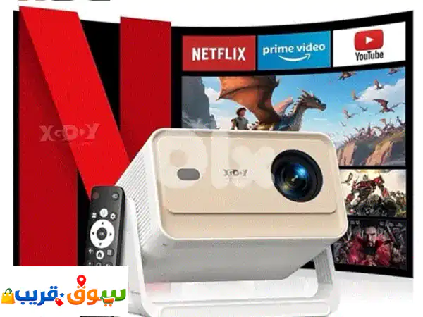 Projector Bluetooth WIFI 700 ANSI Home Theater Movie Whale Os HDMI USB