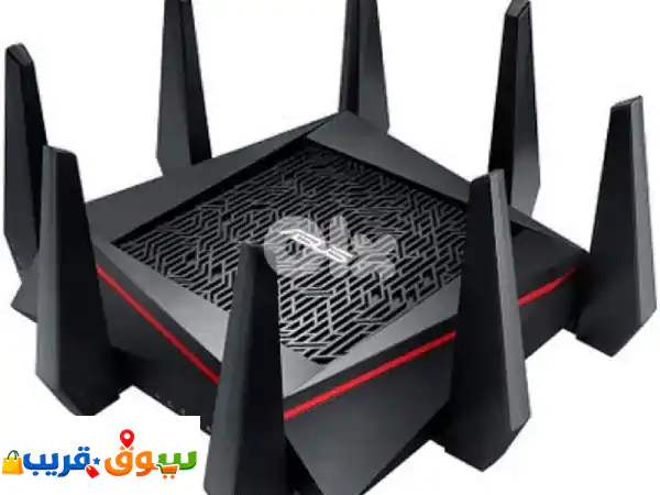 راوتر ASUS RT-AC5300 للألعاب | وداعاً للتقطيع - واي فاي...