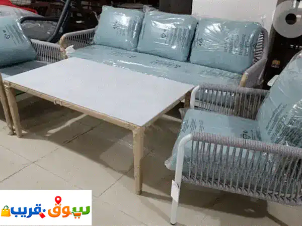 طقم أثاث خارجي ألومنيوم S3 311 | الأناقة والمتانة...