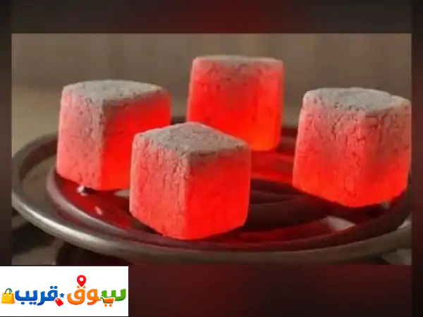 فحم د كوكو مكعبات 10 كيلو (64 حبة): بلا دخان، بلا رائحة! شواء وشيشة، عروض جملة