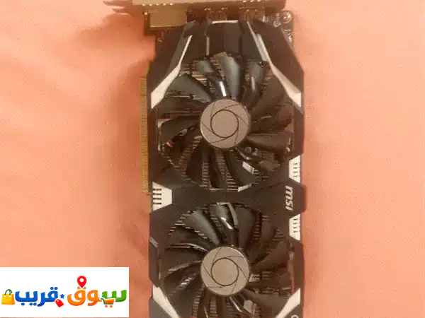 قوة الألعاب بين يديك: GPU GTX 1060 6GB - أداء لا يُضاهى بسعر...