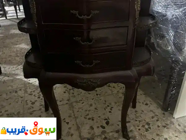 تحفة فنية: بهو مدخل مصري انتيك فاخر (خشب زان ورخام)...
