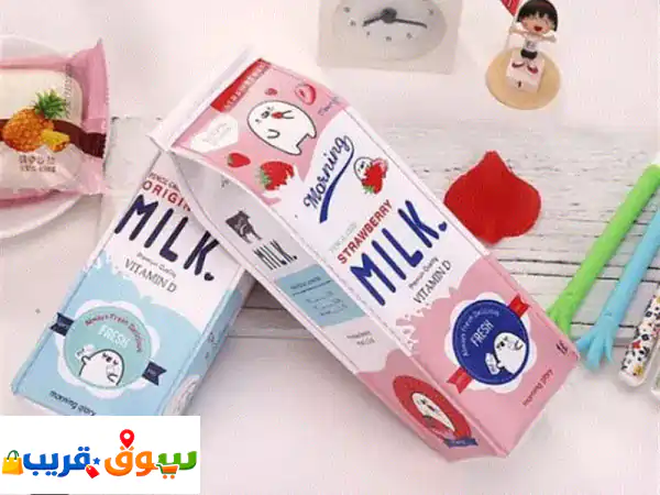 أبهج طفلك! مقلمة قرطاسية كيوت بشكل زجاجة حليب -...