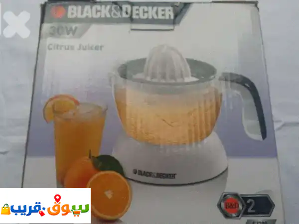 (cash $ only) عصارة ليمون على الكهرباء ماركة Black & Decker