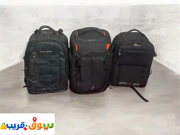 Camera bag for sale, like new some of them never use