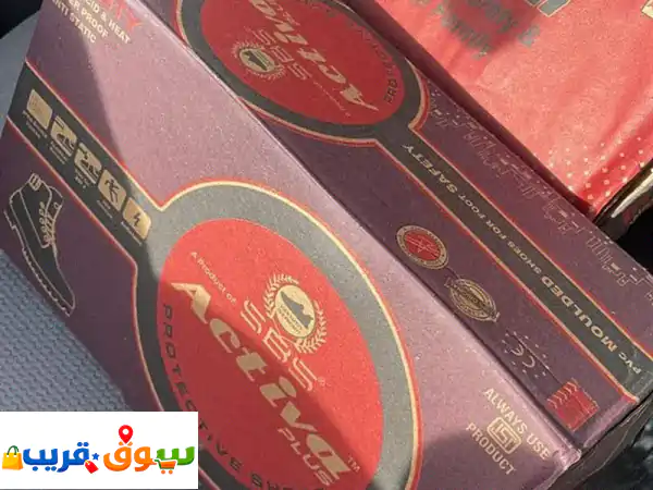 صفقة العمر: أحذية سيفتي بالجملة! 15,000 حبة جودة عالية...