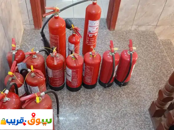تعبئة وصيانة طفايات حريق معتمدة | الدفاع المدني | سلامة أولاً