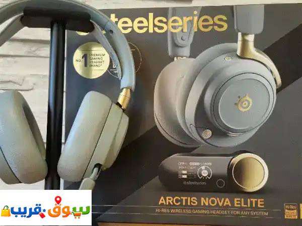 🔥 للبيع: سماعات SteelSeries Arctis Nova Elite - جديدة بالكامل!...