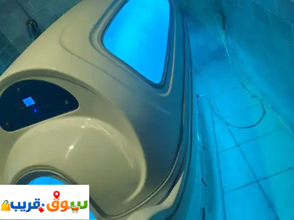جهاز سبا كبسولة للبيع (مستعمل نظيف): سر الجمال المتكامل - ساونا، أشعة، ومقاومة للشيخوخة!