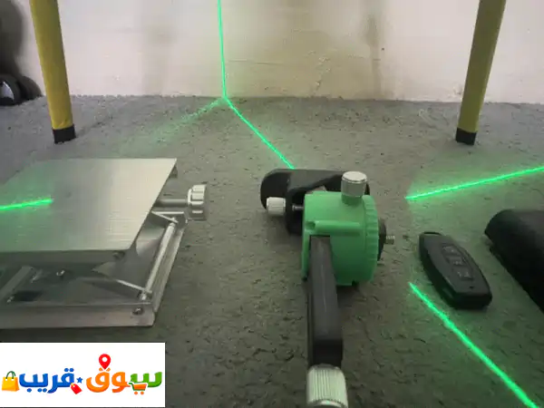 فرصة ذهبية: ميزان ليزر 16 خط احترافي (مستعمل 10 أيام) بـ 250 درهم فقط في أبوظبي المفرق!