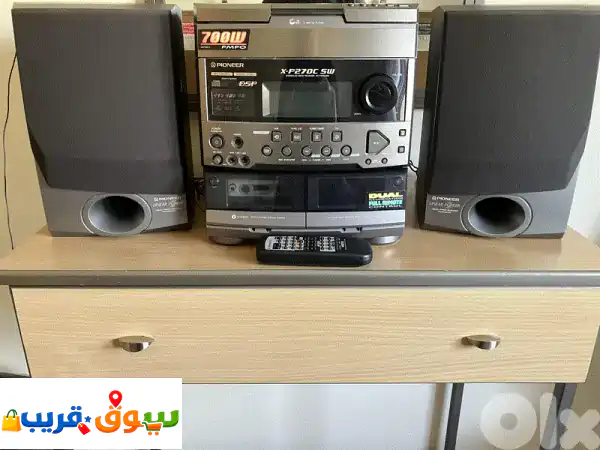 PIONEER Stereo CD Cassette Deck Player