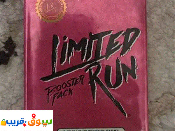 Limited run games card booster pack