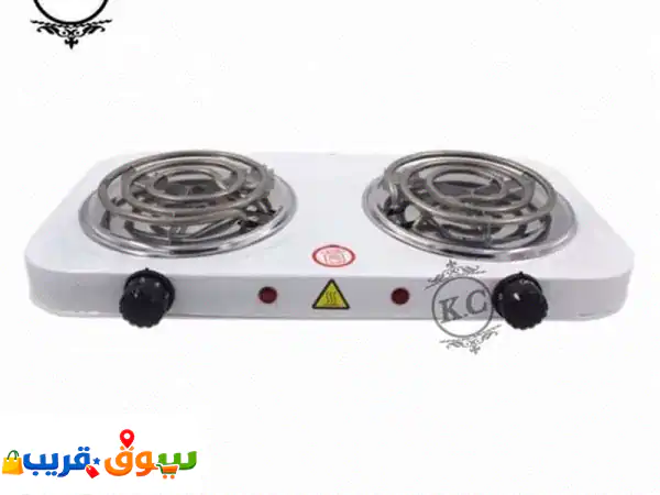 🔥 موقد كهربائي مزدوج 2000W - هوت بليت بعينين | أداء...