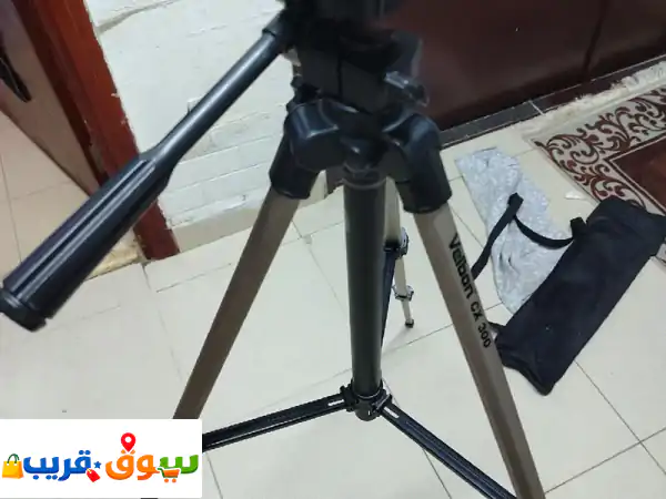فرصة ذهبية! حامل كاميرا استانلس فاخر كأن الجديد | جودة احترافية بسعر لا يُعوّض!