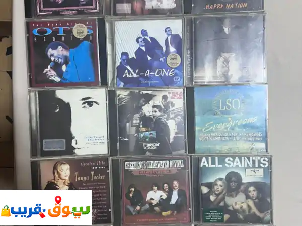 سيديهات أغاني أجنبيه جديدة لم تستخدم عدد 27 مطلوب...