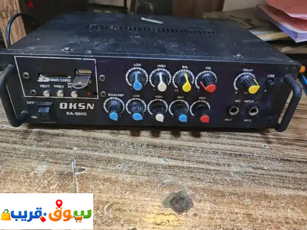 مادبا: مكبر صوت احترافي | مايك، فلاش، كرت ميموري...