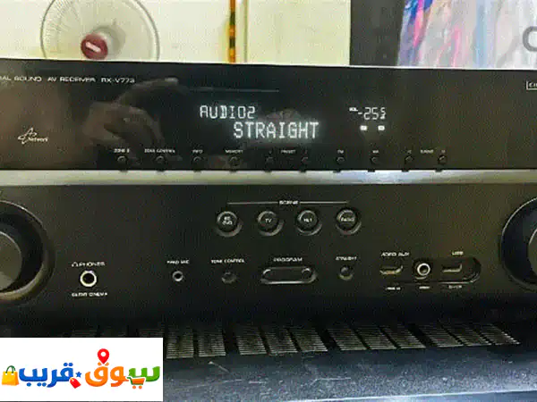 ياماها 7.2 قناة 4K | مستقبل صوت وصورة ومضخم صوت سينمائي...