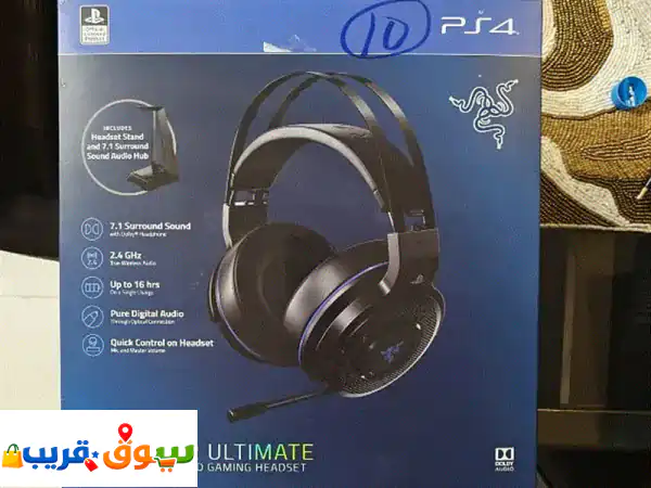 For sale: Brand new, unused headset Suitable for PlayStation
