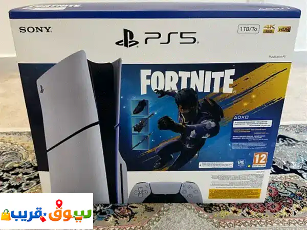 بلايستيشن 5 جديد (نسخة السيدي 1TB) | كرتون لم يفتح +...
