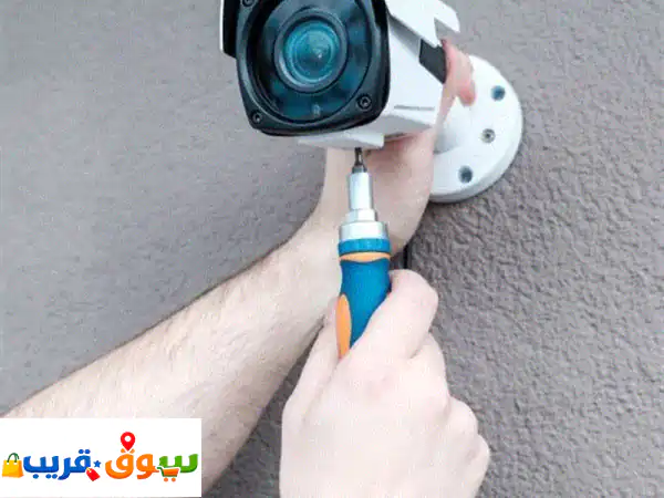 فني كاميرات محلات تجاريه ومنازل وفني شبكات وانتر...