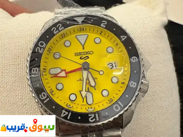 ساعة سيكو أوتوماتيك 40mm جديدة أصلية: أناقة ودقة لا تضاهى
