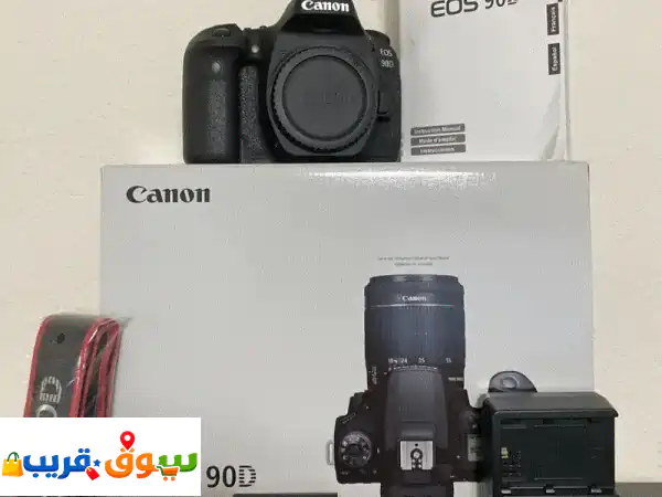 CANON  E O S 90 D 18135 MM LENS