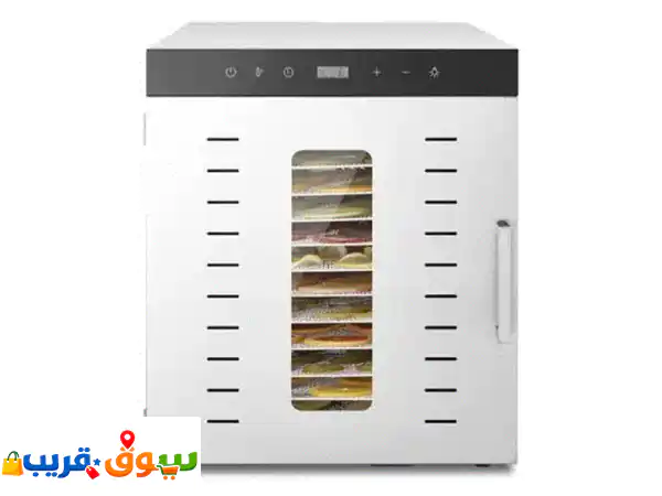 للبيع: جهاز تجفيف الفواكه الاحترافي 1000W (12 رف) |...