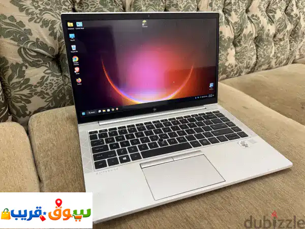 HP EliteBook G7 i5 الجيل العاشر: سرعة، أمان، أناقة! 16GB RAM, 256GB SSD