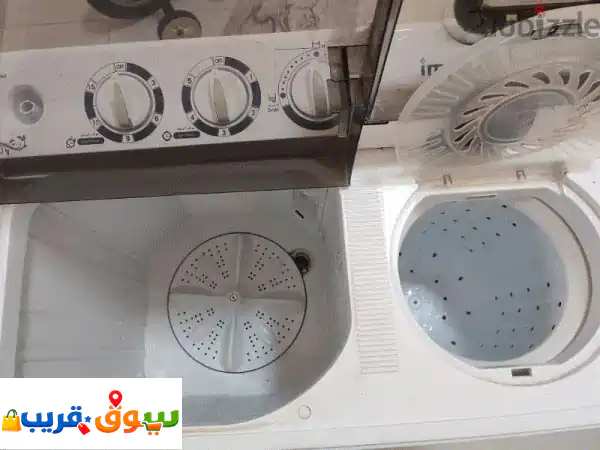 فرصة لا تعوض! غسالة Impex 7kg نصف أوتوماتيك | مستعملة بحالة ممتازة (جودة الوافدين)