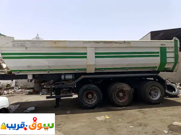 قلاب للبيع شبه جديد 3 محاور قاعدة 16 وجسر على...