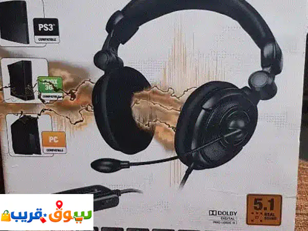 سماعة الألعاب الاحترافية MEDUSA NX 5.1 | صوت محيطي...