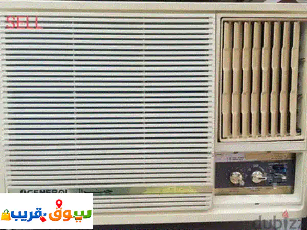 used good condition  window  general ac for sell call me  33724328