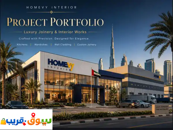 شركة homevy interior متخصصين في أعمال النجارة (مطابخ خزائن ملابس ديكورات تلفاز وحائط) نصنع وفق ...