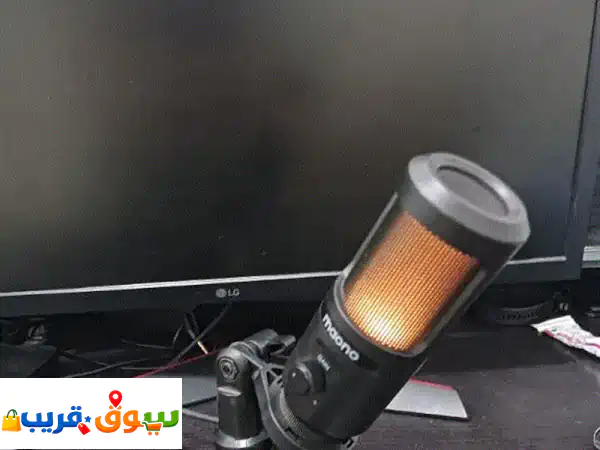 مايكروفون Maono بإضاءة RGB: ارتقِ بصوتك وأجواء بثك! | احترافي للألعاب والبودكاست