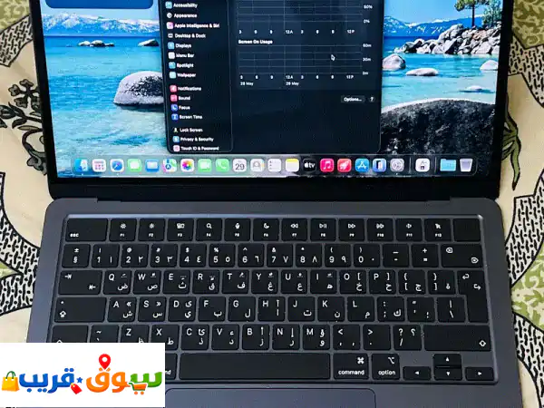 ماك بوك اير M4 (2025) مستعمل 13 بوصة - رام 16GB، بطارية...