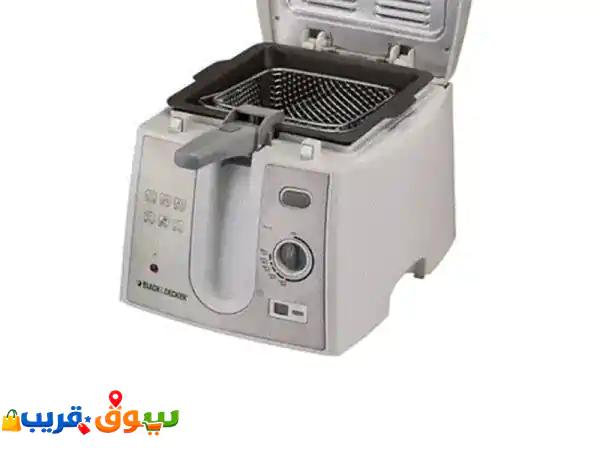 قلاية Black & Decker 1800W رقمية EF2750 بيضاء - مستعملة...