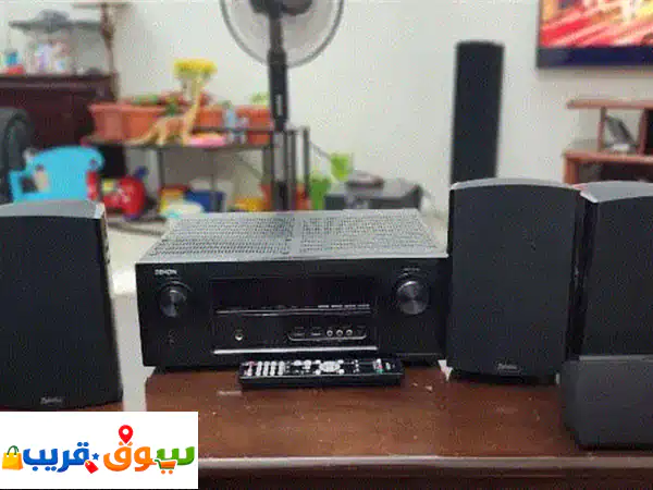 Denon  Receiver with Definitive Speakers