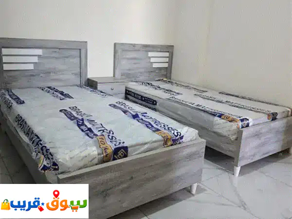 تختين مفرد مع كمدينة شفنيرة مع مرايا تفصيل جديد