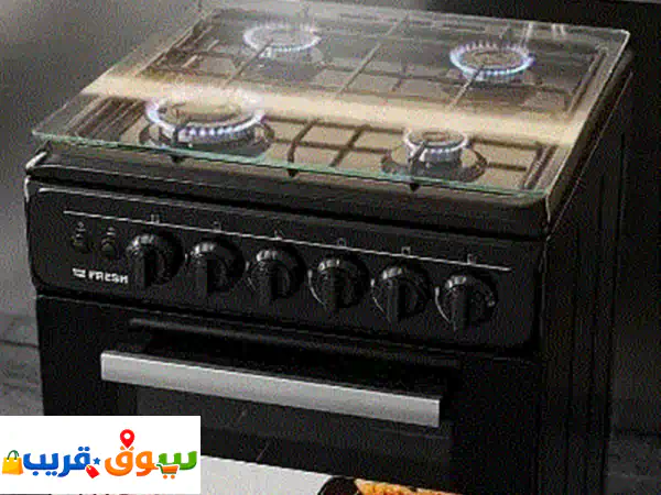 gas oven FRESH made in egypt 50x50 cm black فرن