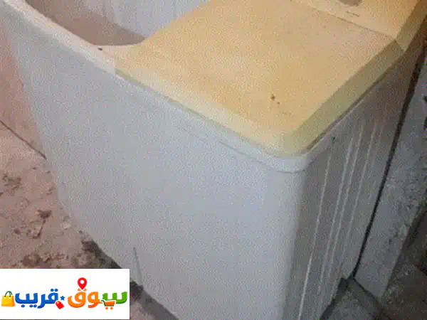 فرصة! غسالة ناشيونال 7 كجم مع نشافة مدمجة - بحالة ممتازة | أبو حليفة