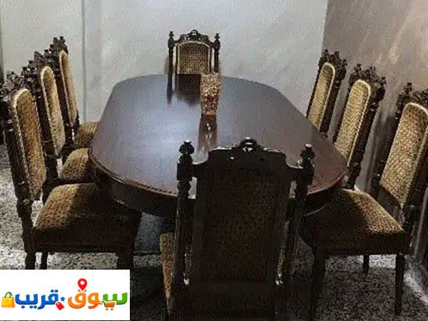 بيروت السبتية: طاولة سفرة خشب زان تقيل للبيع |...