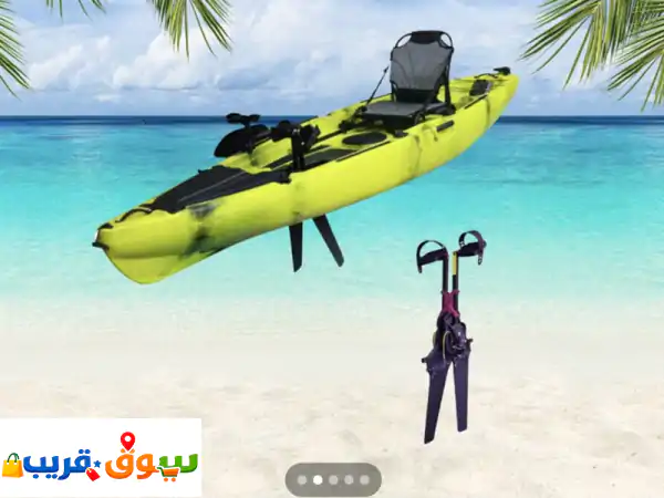 كاياك كهربائي متكامل مع كل أغراضه | تجربة بحرية...