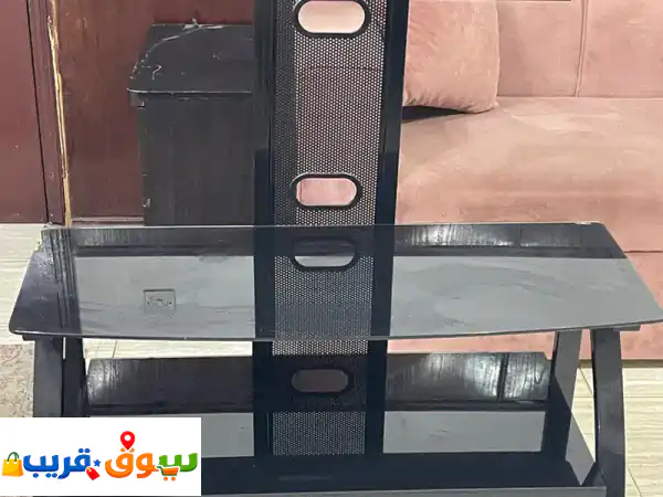 GLASS TV STAND FOR SALE