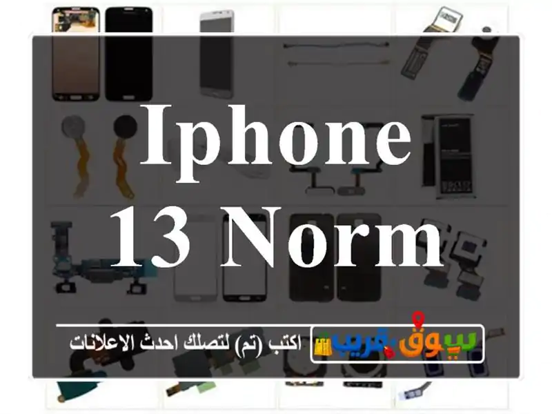 iPhone 13 normal