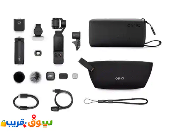 DJI Osmo Pocket 4 Creator Combo: كاميرا 4K سينمائية بمستشعر 1 بوصة – إبداع بلا حدود!