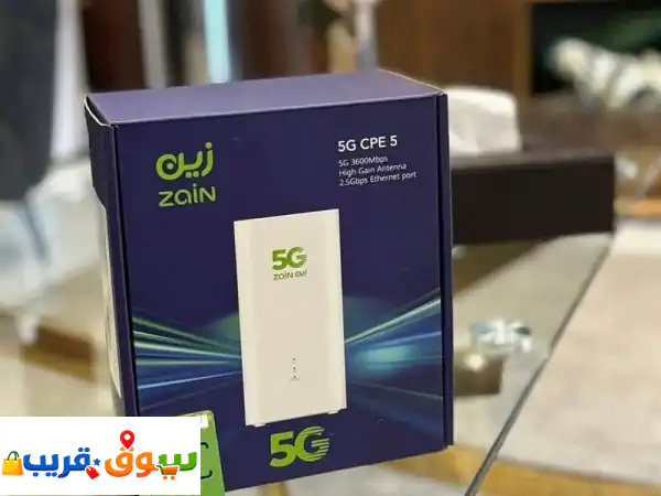 عرض زين هوم 5g الباقة المفتوحة ومعها مقوي شبكة...