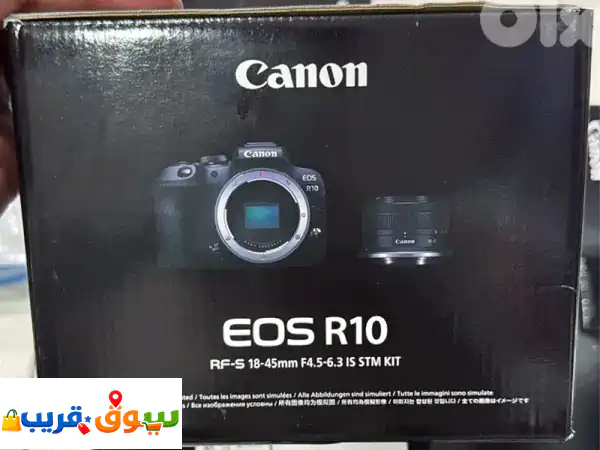 التقط عالمك بإحترافية: كاميرا Canon EOS R10 RF-S 18-45mm STM...