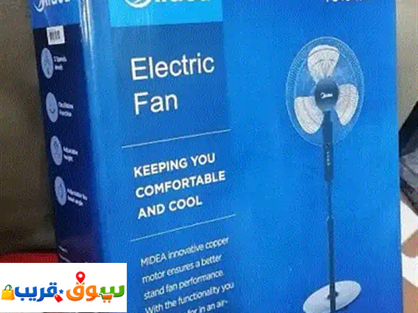media fan new with box 8 kd only
